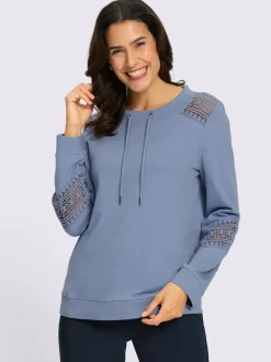 Sweatshirt pur coton