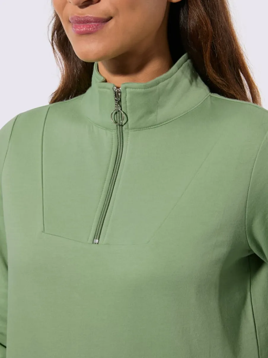 Sweatshirt pur coton