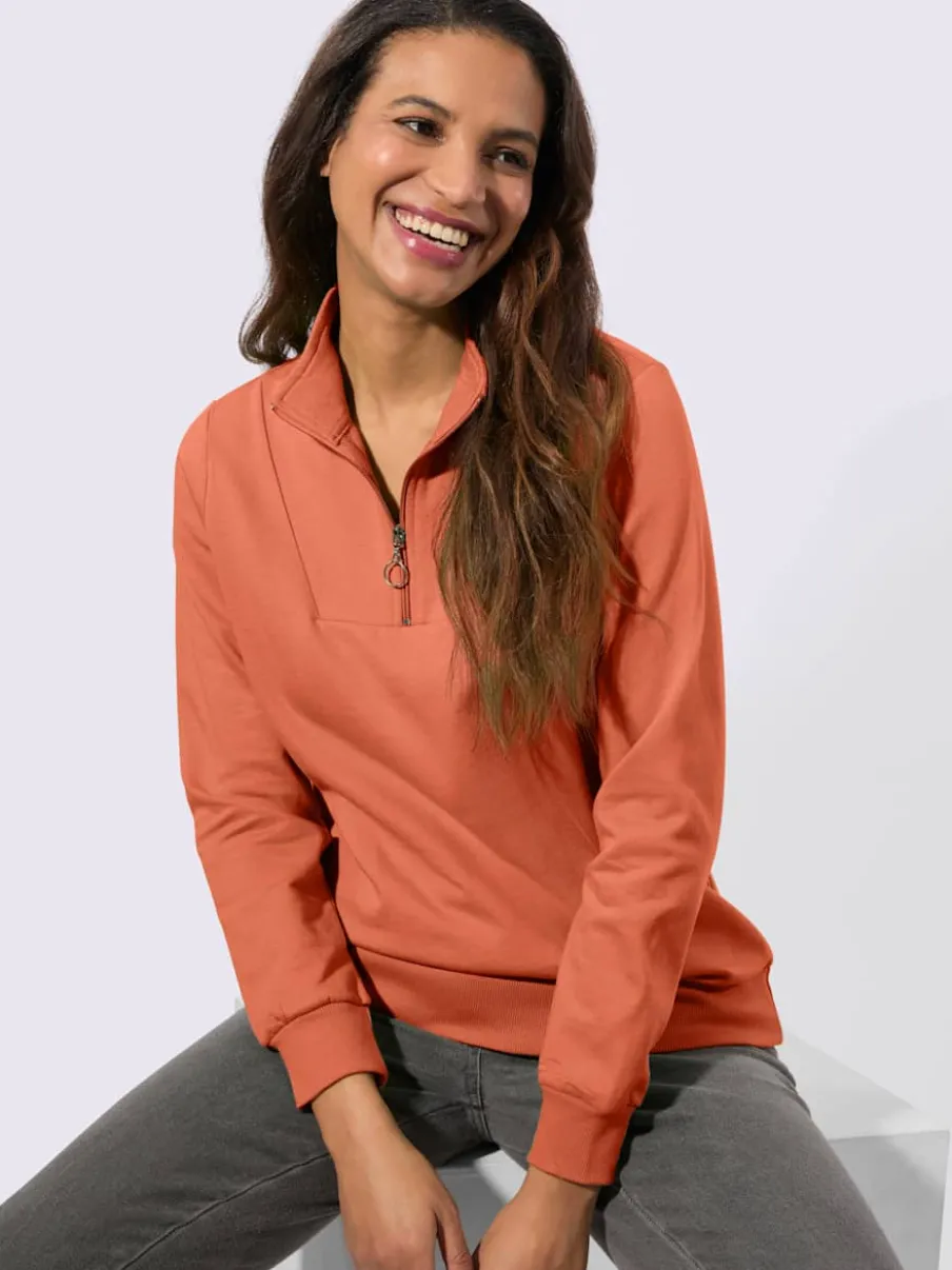 Sweatshirt pur coton