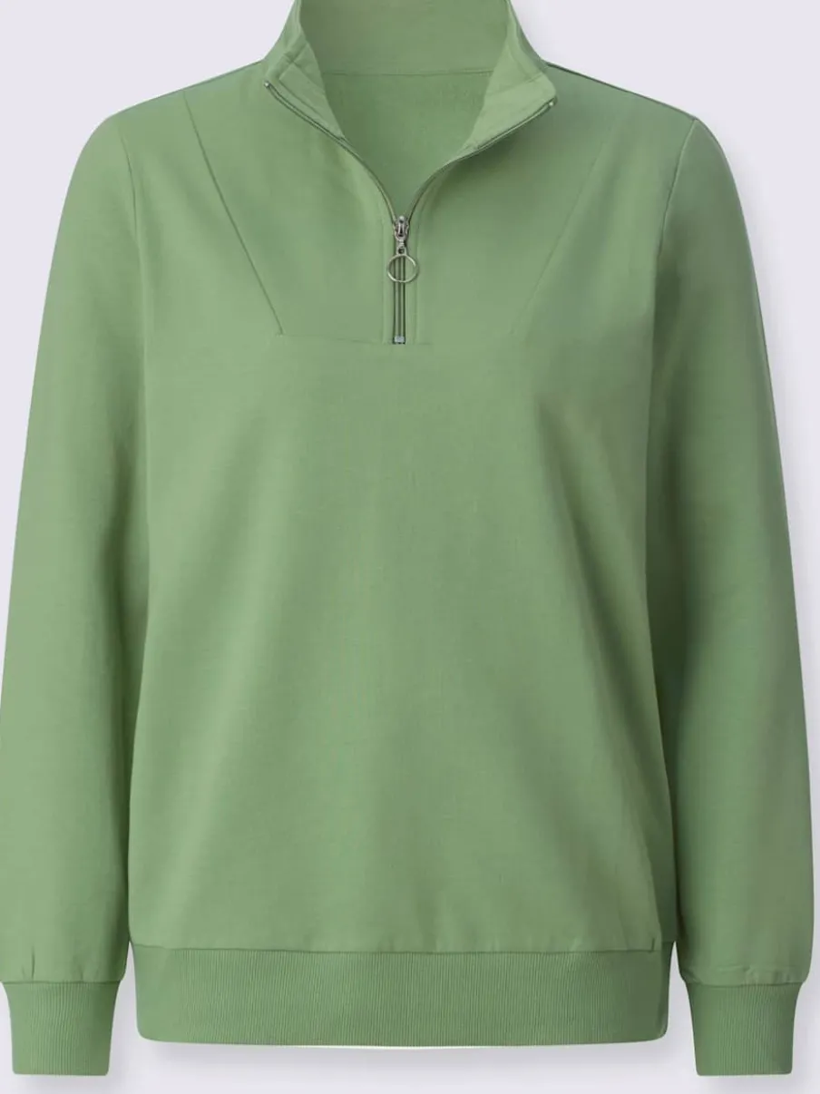 Sweatshirt pur coton