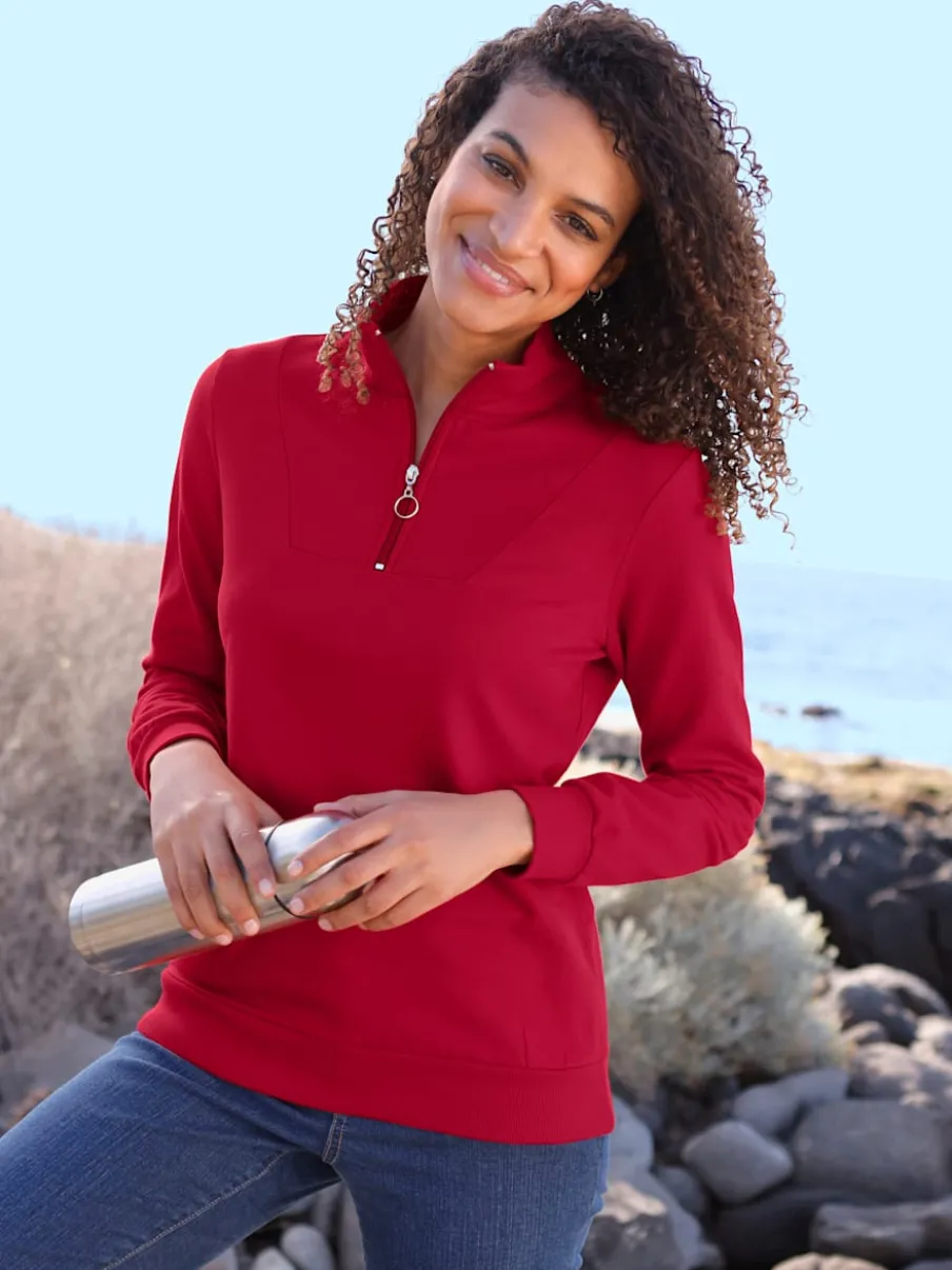 Sweatshirt pur coton