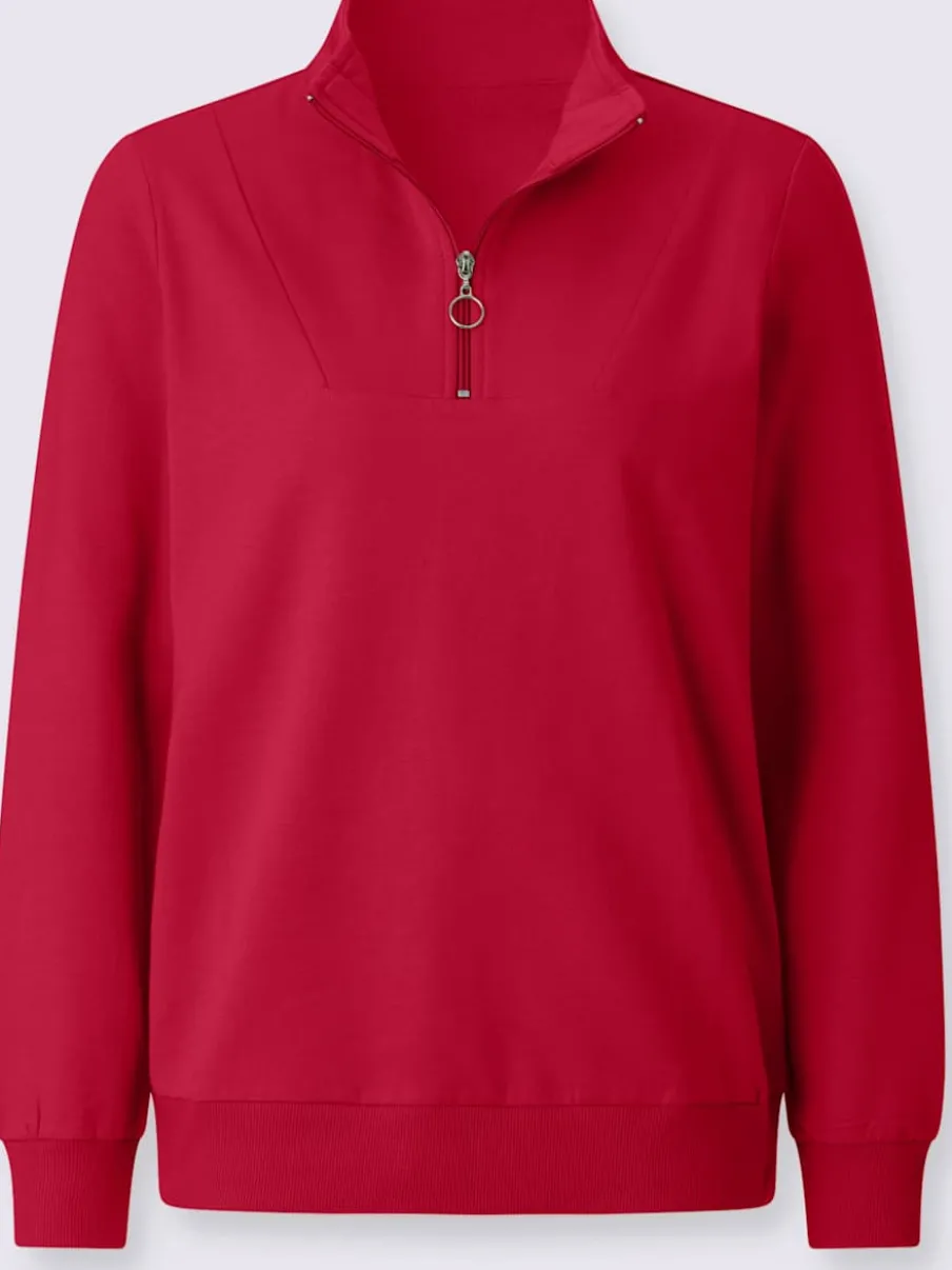 Sweatshirt pur coton