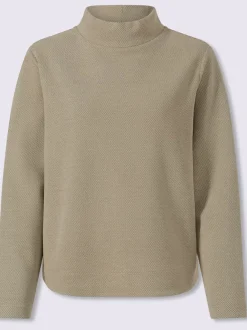 Sweatshirt qualité structurée chinée