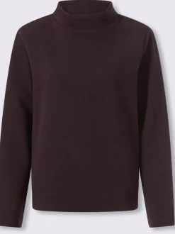 Sweatshirt qualité structurée chinée