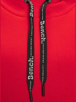 Sweatshirts à capuche avec bord-côtes et logo doux