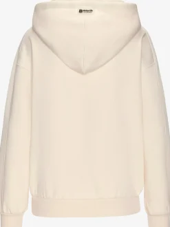 Sweatshirts à capuche avec bord-côtes et logo doux