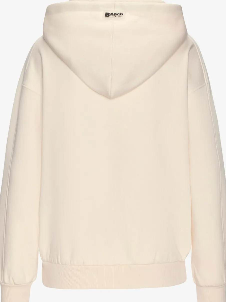 Sweatshirts à capuche avec bord-côtes et logo doux