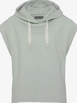 Sweatshirts à capuche avec grandes emmanchures et logo