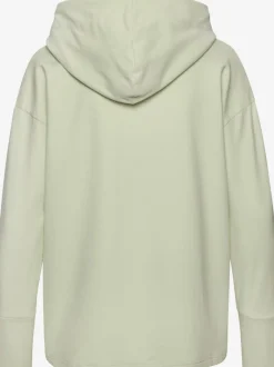 Sweatshirts à capuche avec logo et ourlet droit