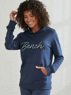 Sweatshirts à capuche avec logo imprimé et broderie