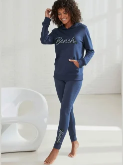 Sweatshirts à capuche avec logo imprimé et broderie