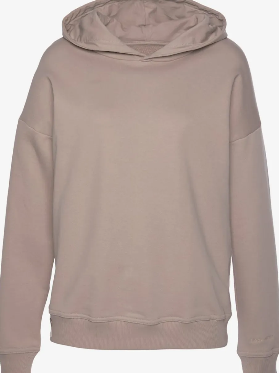 Sweatshirts à capuche avec mancherons et logo brodé