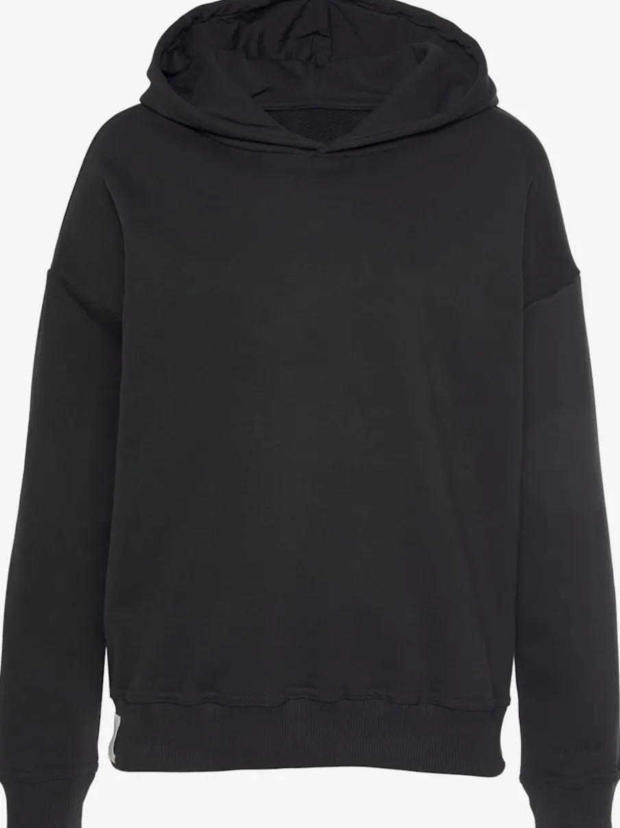 Sweatshirts à capuche avec mancherons et logo brodé
