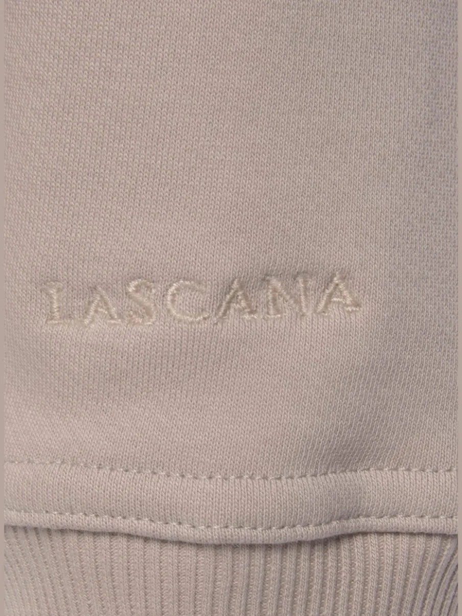 Sweatshirts à capuche avec mancherons et logo brodé