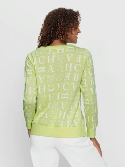 Sweatshirts coton manches longues col rond ajustable