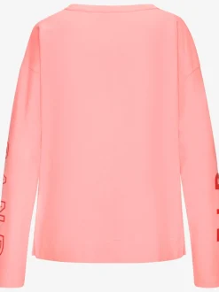 Sweat-shirts décontractés avec logo sur manches et poitrine