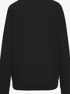 Sweatshirts décontractés à encolure ronde avec logo devant