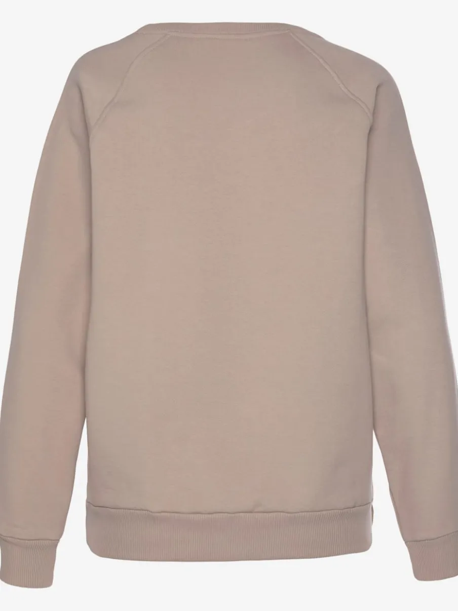 Sweatshirts à encolure ronde avec bords-côtes confortables
