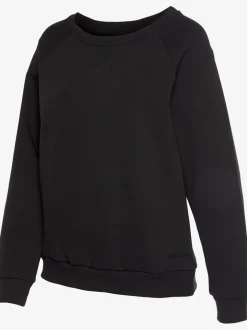 Sweatshirts à encolure ronde avec bords-côtes confortables