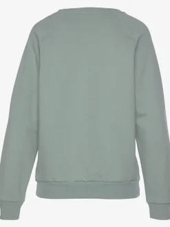 Sweatshirts à encolure ronde avec bords-côtes confortables
