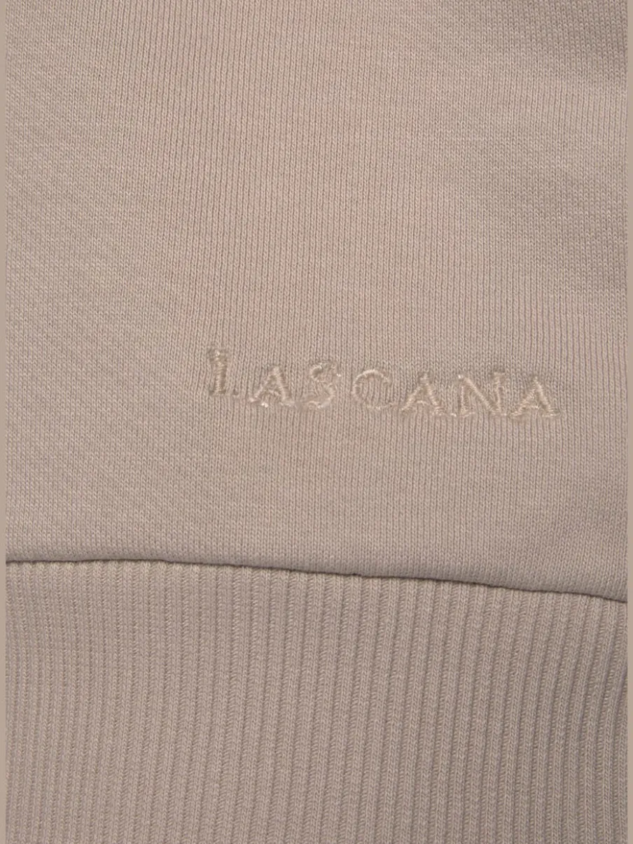 Sweatshirts à encolure ronde avec bords-côtes confortables