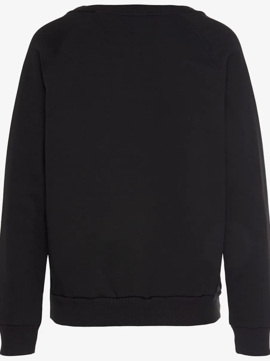 Sweatshirts à encolure ronde avec bords-côtes confortables