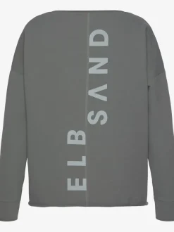 Sweatshirts encolure ronde avec grand logo imprimé