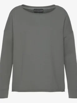 Sweatshirts encolure ronde avec grand logo imprimé