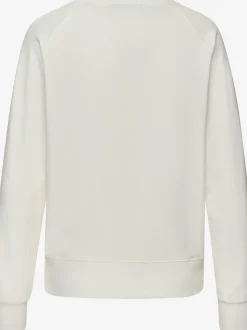 Sweat-shirts à encolure ronde avec logo légèrement brillant