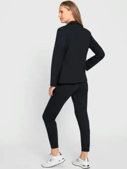 Tailleur pantalon avec blazer col revers et poches