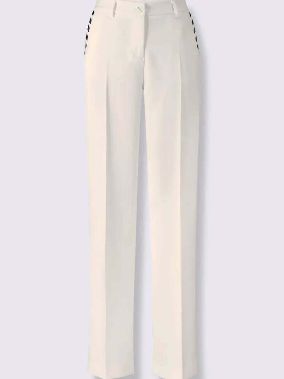Tailleur pantalon avec blazer à col revers et poches