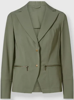 Tailleurs pantalons avec blazer à col réversible ajusté