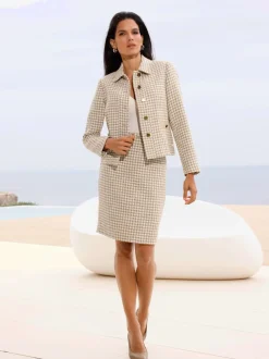 Tailleur superbe fil brillant