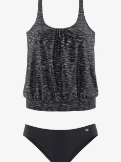 Tankini ample avec bonnets intégrés et coupe fluide