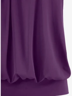 Tankini ample avec bonnets intégrés et bretelles ajustables