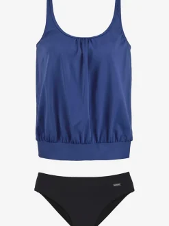 Tankini ample avec bonnets intégrés et bretelles ajustables