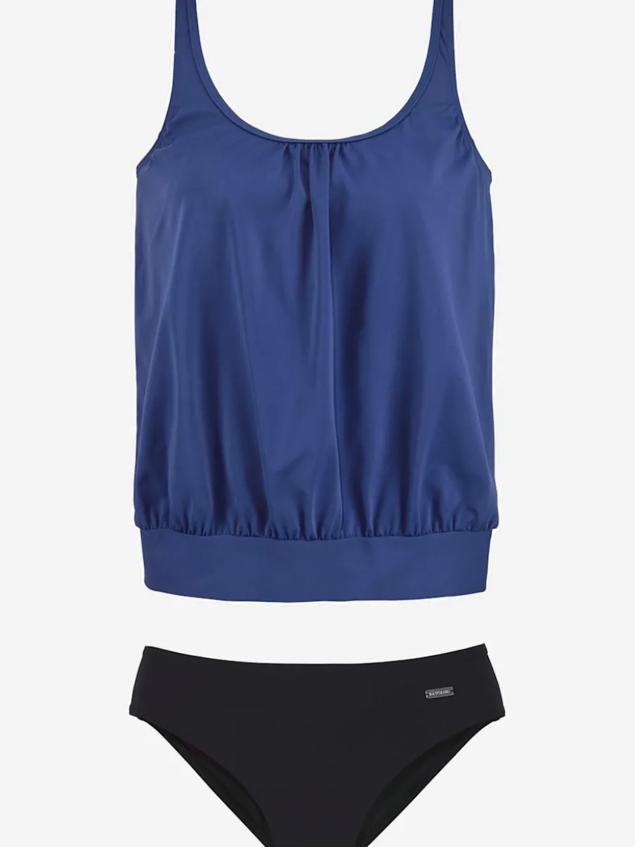 Tankini ample avec bonnets intégrés et bretelles ajustables