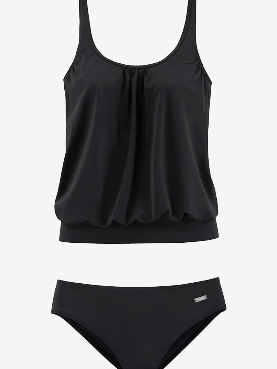 Tankini ample avec bonnets intégrés et bretelles ajustables
