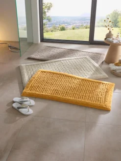Tapis de bain coton recyclé