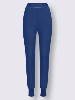 Tenue détente avec haut à col V et leggings ajustés