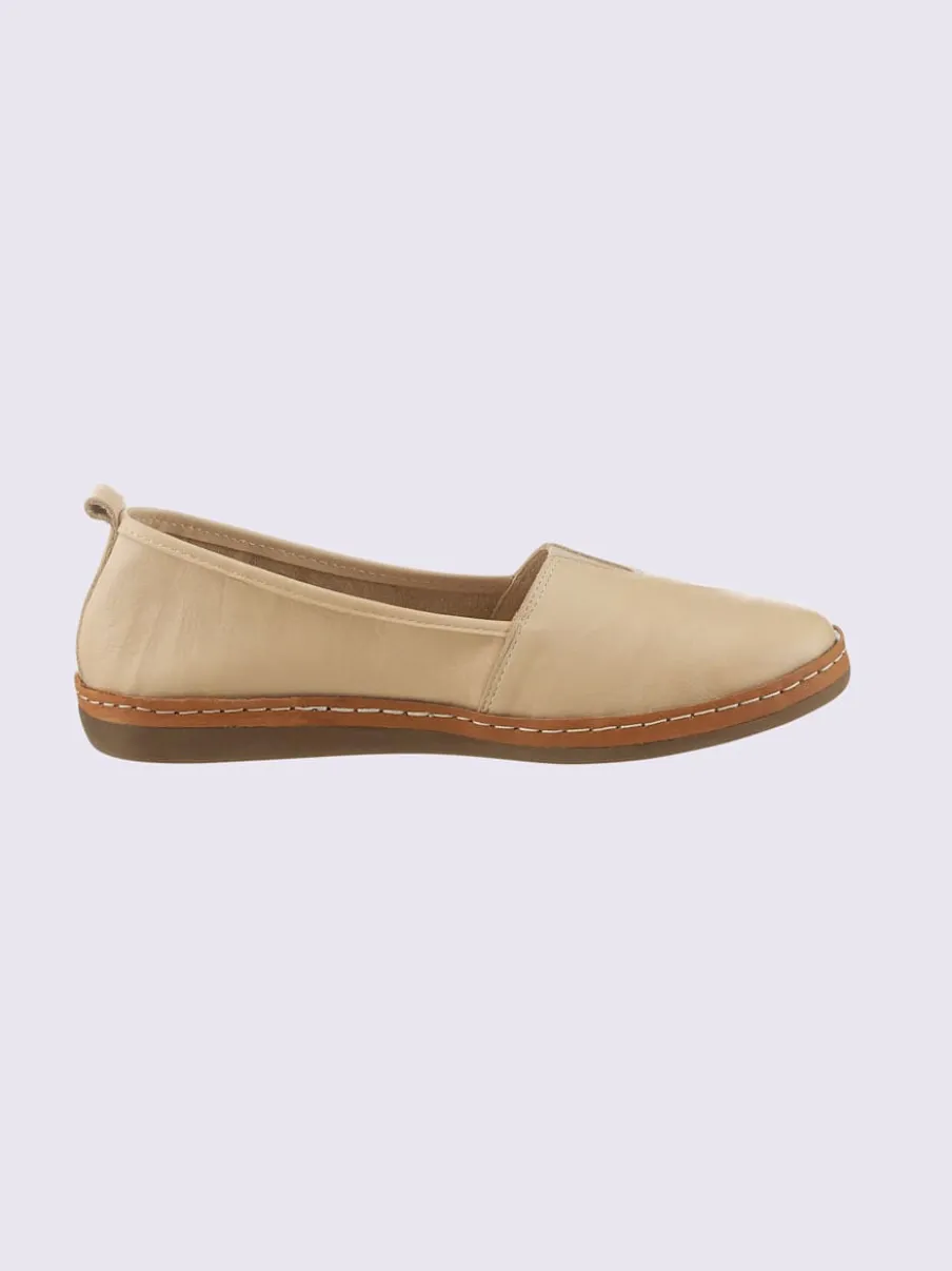 Trotteurs cuir nappa de vache