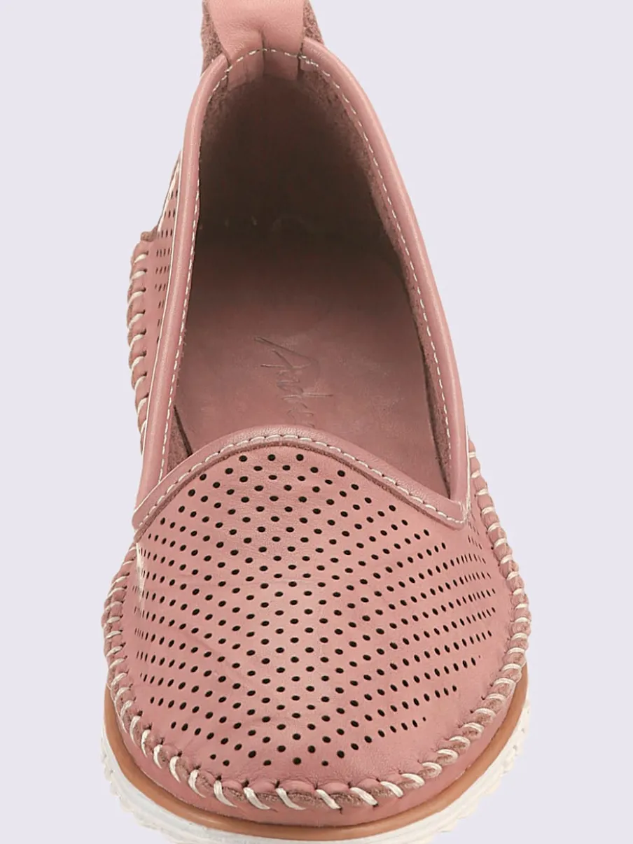 Trotteurs cuir nappa de vache
