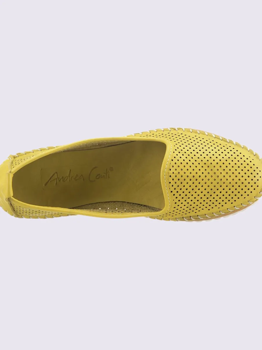 Trotteurs cuir nappa de vache