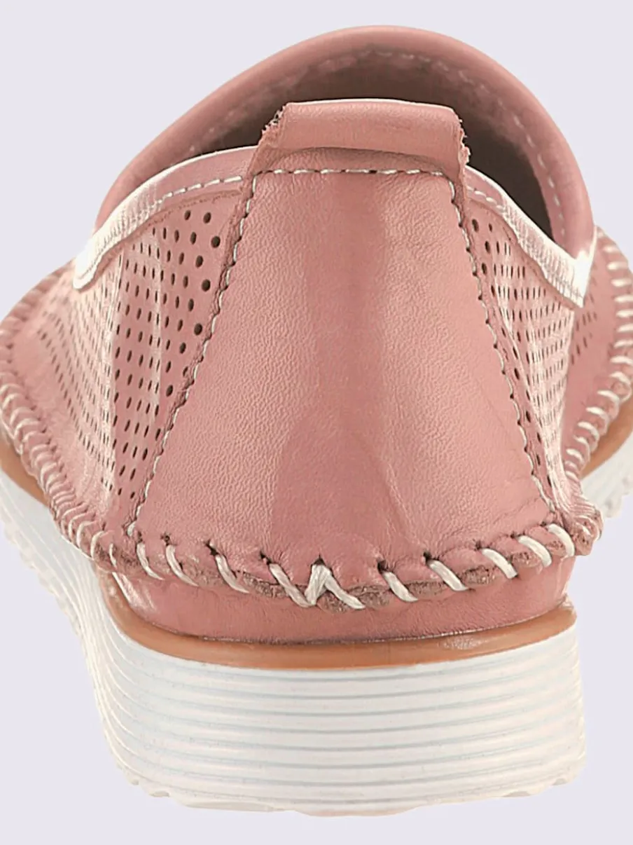Trotteurs cuir nappa de vache