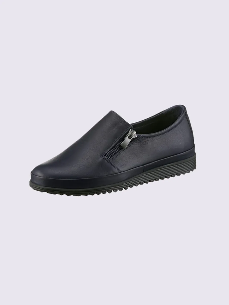 Trotteurs cuir nappa de vache