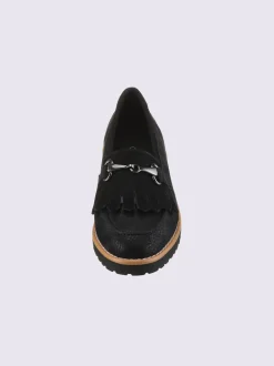 Trotteurs cuir velours de chèvre