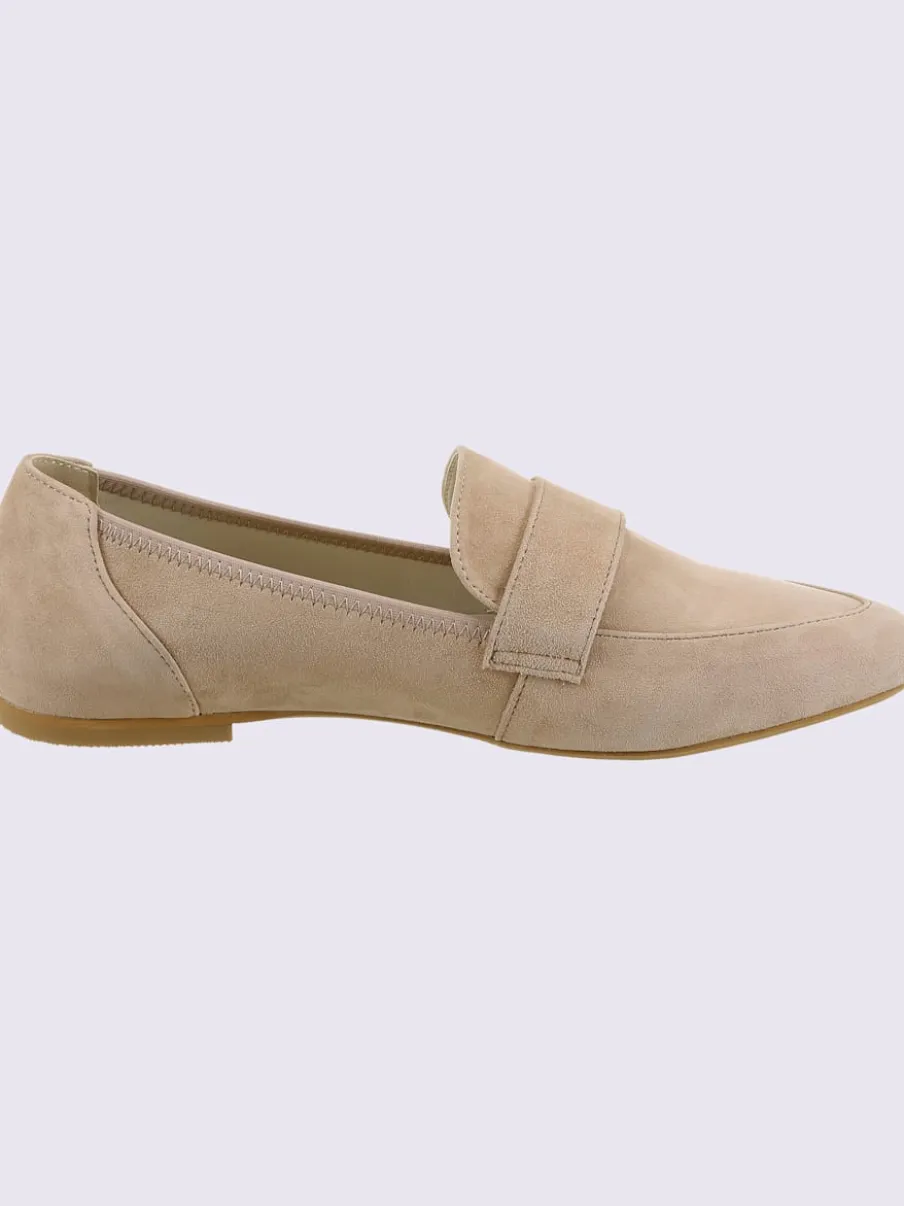 Trotteurs cuir velours de chèvre