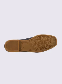 Trotteurs cuir velours de vache.