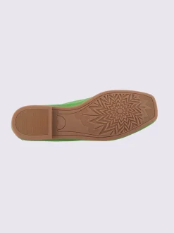 Trotteurs cuir velours de vache.
