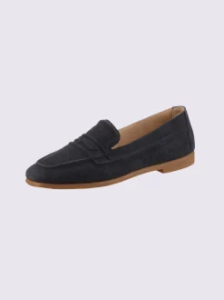 Trotteurs cuir velours de vache.